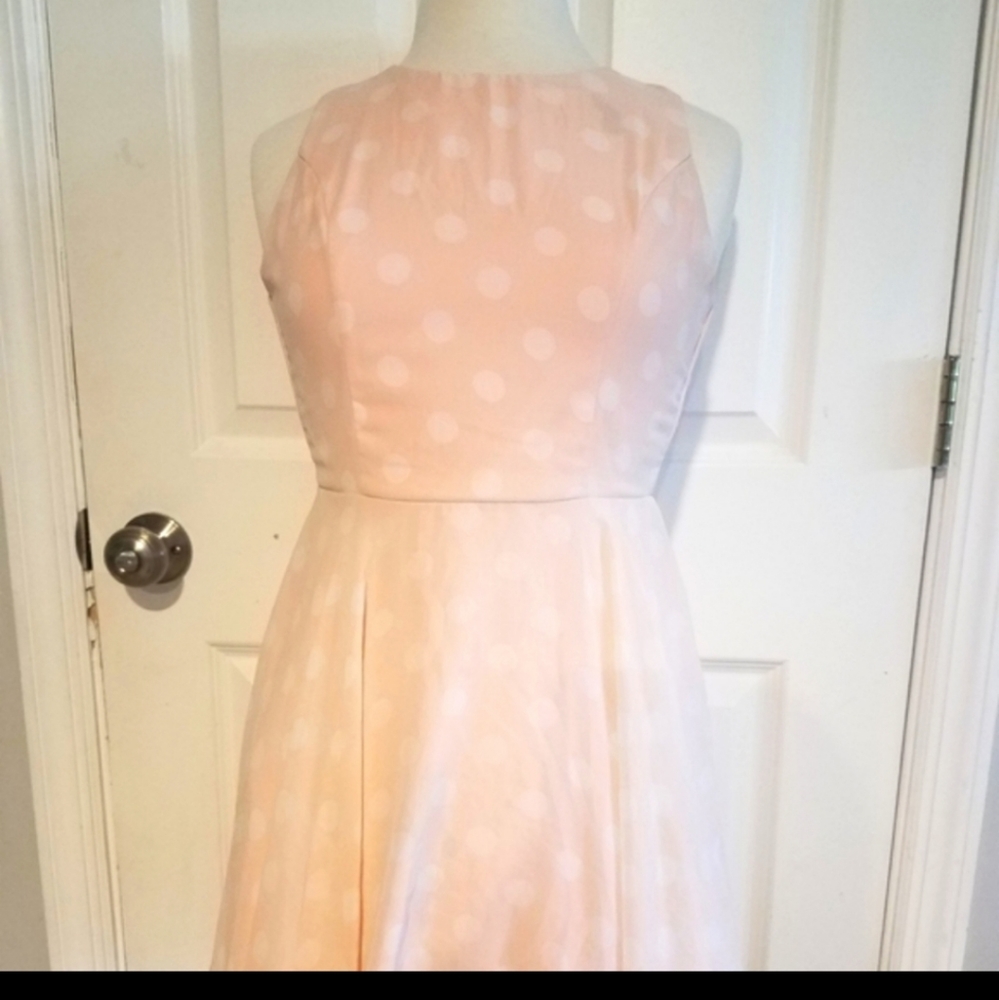 🐬 San Souci pastel polka dot dress 🪅🎠 🌸 🍀 ✨️ 🏵💫🧋☃️🦋🐯🐠🍬🍿🍕 - Picture 2 of 5